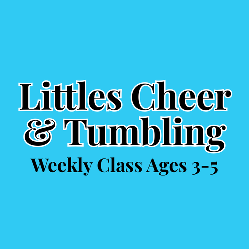 Cheer class for 3 - 5 year olds.